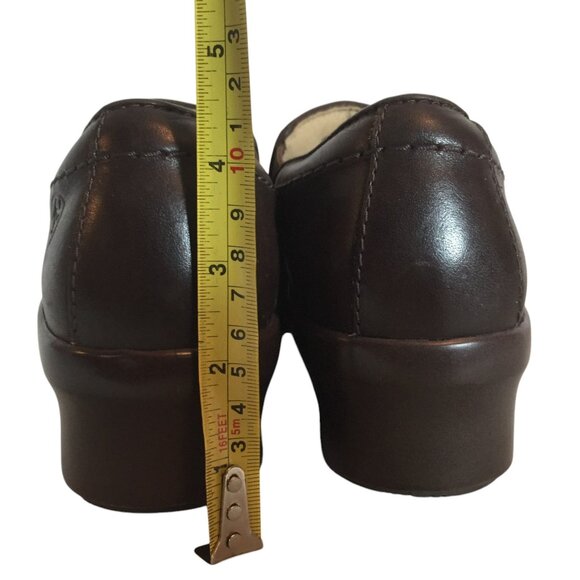 Ariat Clogs Brown Leather Womens 9C ASTM Saftey Composite Toe Slip-On - Picture 10 of 12